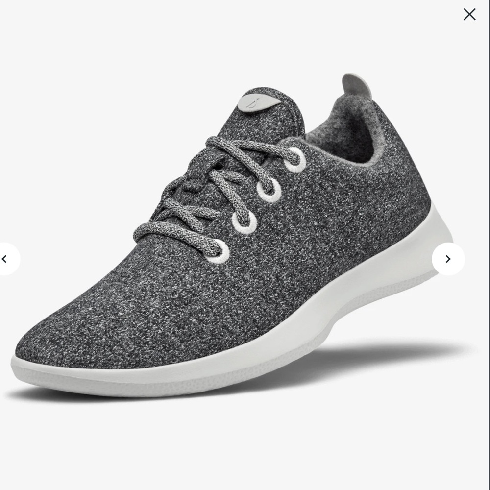Allbirds Women's Wool Runners Natural Grey Comfort Shoes Size 9